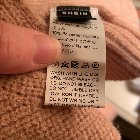 NWOT Shein 2 piece cropped sweater 🔴 - Picture 8 of 9